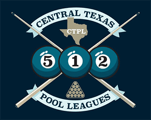 A logo for the central texas pool leagues.